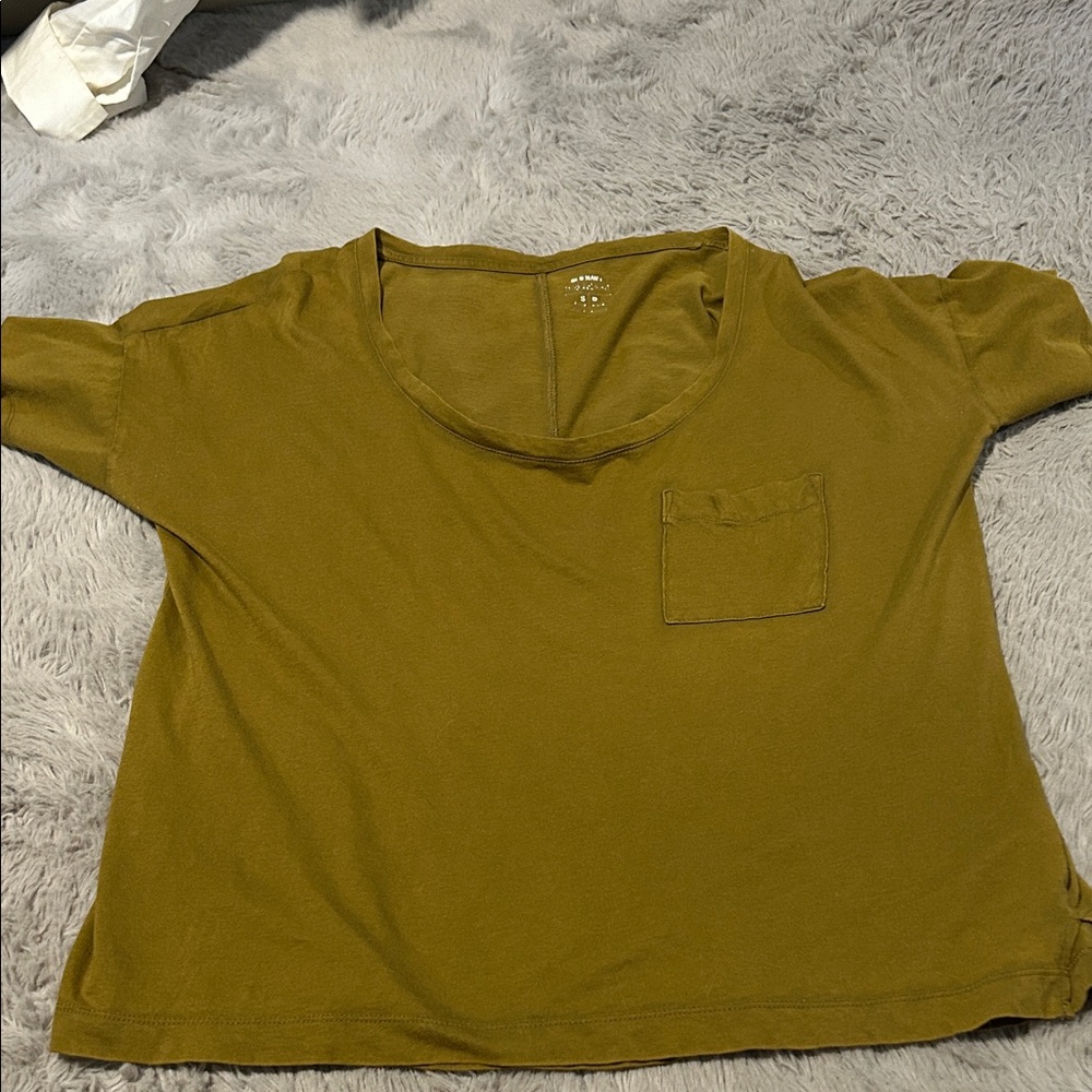 Olive Green Women's Top